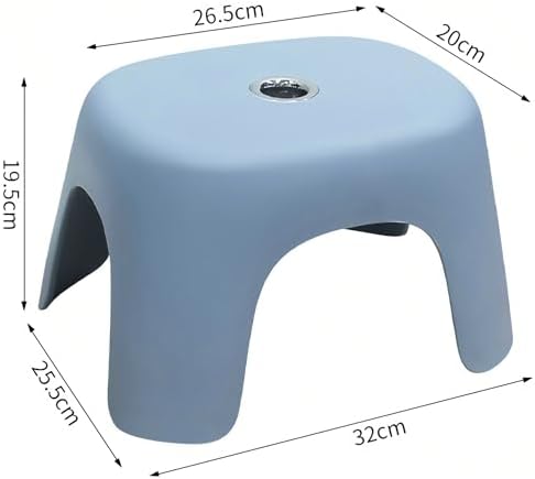 Plastic Bath Step Stool, ABS Shower Stool - Image 2