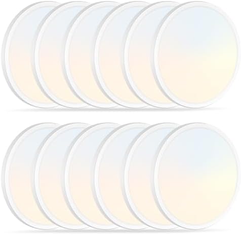 12Pack 11.4 Inch LED Flush Mount Ceiling Light by Unknown