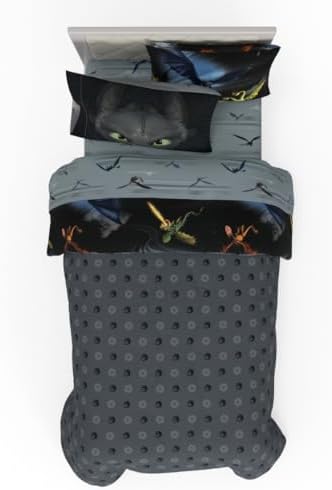 How to Train Your Dragon Kids Bedding Super Soft & Cozy Reversible Microfiber - Image 2
