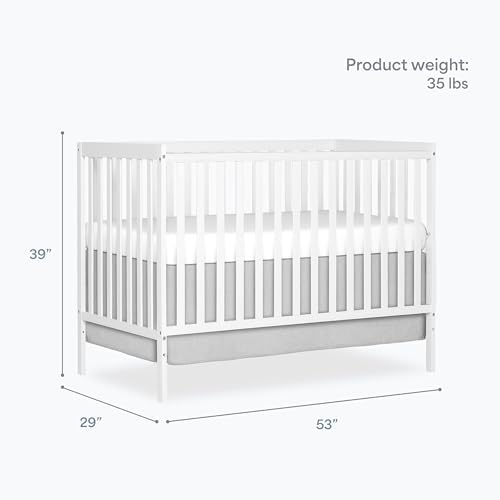Dream On Me Synergy 5-in-1 Baby Crib, Converts to Toddler Bed - Image 3