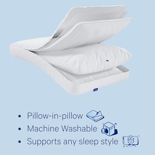 Casper Sleep Original Cooling Pillow – Standard Down-Alternative Bed Pillow - Image 3