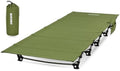 MARCHWAY Ultralight Folding Camping Cot Bed, Supports 275 lbs by MARCHWAY