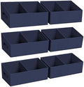 DIMJ Large Closet Shelf Organizer Bins 6 Packs by DiMJ