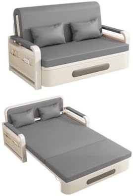 Versatile Pull-Out Sofa Bed, Repository Storage Tight Back Water-Resistant by NIUYAO