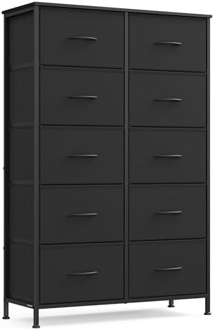 SONGMICS Dresser for Bedroom, Tall Dresser by SONGMICSbySONGMICSHOME