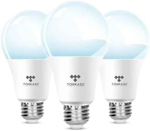 Outdoor Sensor Light Bulbs, E26 Dusk to Dawn Activated Security by Torkase