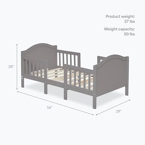 Dream On Me Portland 3-in-1 Convertible Toddler Bed, Converts to 2 Chairs & - Image 4
