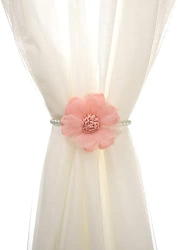 SUQ I OME Pearl Magnetic Curtain Tieback, 1 Pair by SUQIOME