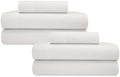 California Design Den 2 Pack Organic Cotton Twin XL Bed Sheets, True Ivory by CaliforniaDesignDen