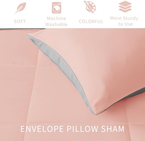 Exclusivo Mezcla Oversized Queen Comforter Reversible Bedding Set - Image 6