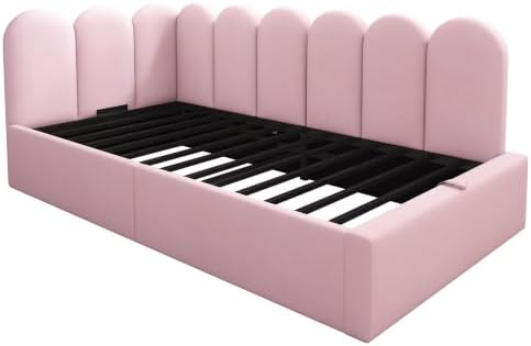 Merax Twin Size Upholstered Lift Up Sofa Day Bed - Image 7