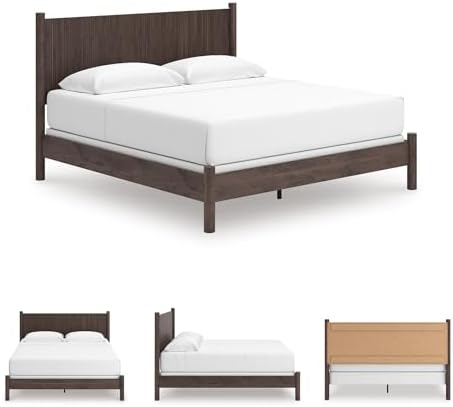Signature Design by Ashley Symarro Reeded King Size Bed Frame - Image 6