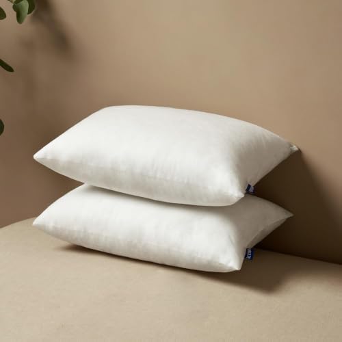 MIULEE 12x20 Pillow Inserts Set of 2, Rectangle Decorative Throw Pillows - Image 6