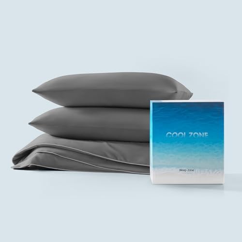 SLEEP ZONE Twin XL Cooling Comforter Set - Image 6