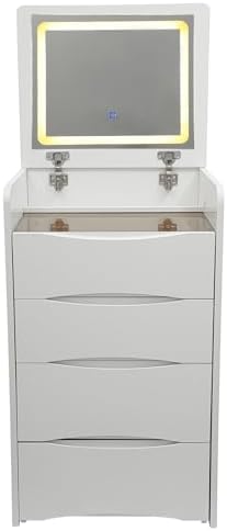 Compact Makeup Vanity Desk Set, 3 in 1 Vanity Desk - Image 3