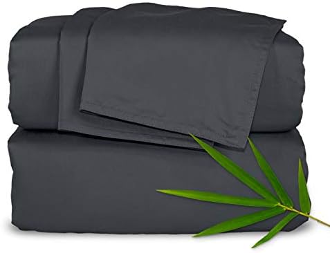 Pure Bamboo King Sheets, Genuine 100% Organic Viscose Derived from Bamboo Bed by PureBamboo