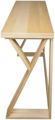 Aztecs Folding Console to Dining Convertible Table - Image 5