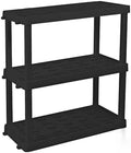 Oskar Heavy Duty Plastic Storage Shelves- by Koolatron