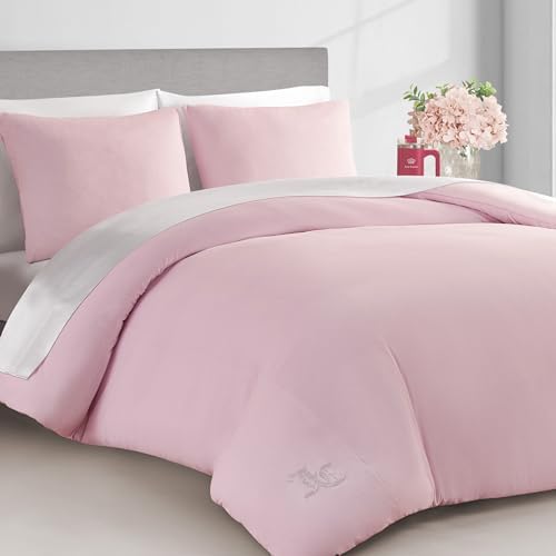 Juicy Couture Marshmallow Pink Velour Twin/Twin XL Comforter Set - Image 5