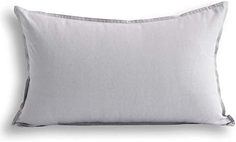 Jeanerlor Cotton Linen Square Decorative Throw Pillow Case Cushion Cover by Jeanerlor