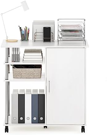 Furinno Helena Multipurpose Storage Cabinet/Shelves, Printer Stand - Image 4