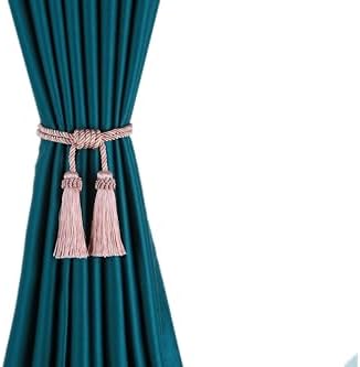 Magnetic Curtain Tiebacks Handmade Tassel Drapery Holdback - Image 4