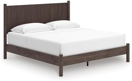 Signature Design by Ashley King Size Platform Bed Frame by Unknown