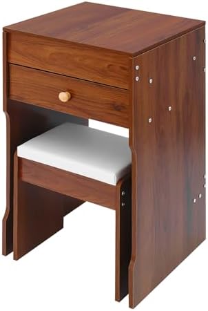 Flip Top Vanity, Mini Vanity Desk - Image 7