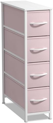 Sorbus 4-Drawer Narrow Dresser for Bedroom by Sorbus