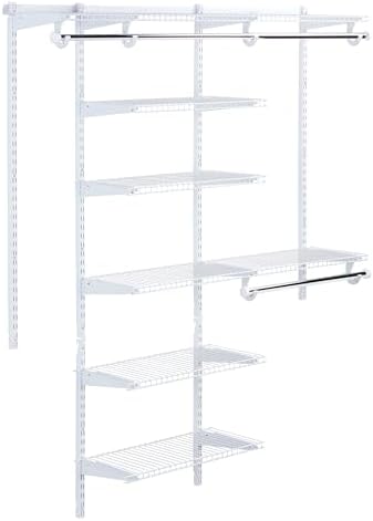 Rubbermaid Configurations Deluxe Custom Closet Kit, 3-6 Feet - Image 3