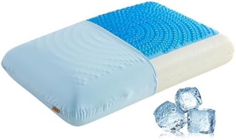 SAPHREAS Gel Cooling Memory Foam Pillow by SAPHREAS