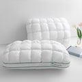 YOUR MOON Fluffy Support Bed Pillow Standard Size Set of 2, Super Soft Premium by YOURMOON
