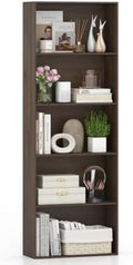 GIANTEX 5-Tier Bookshelf, Freestanding Bookcase by Giantex