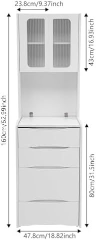 Vanity Desk with Mirror Dressing Table - Image 5