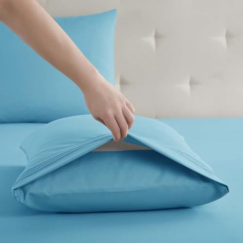 Clara Clark Bed Sheets, Premier 1800 Series 4 Piece Bed Sheet Set, Deep Pocket - Image 5