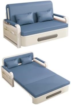 Versatile Pull-Out Sofa Bed, Repository Storage Tight Back Water-Resistant by NIUYAO