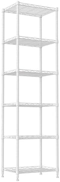 REGILLER 6 Wire Shelving Steel Storage Rack Adjustable Unit Shelves by REGILLER