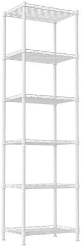 REGILLER 6 Wire Shelving Steel Storage Rack Adjustable Unit Shelves by REGILLER
