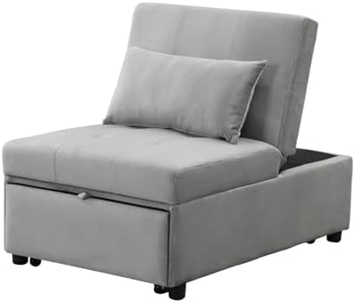 Folding Ottoman Sofa Bed Multifunctional Convertible Space-Saving Furniture - Image 6