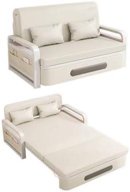 Versatile Pull-Out Sofa Bed, Repository Storage Tight Back Water-Resistant by NIUYAO
