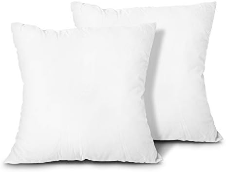 EDOW Throw Pillow Inserts, Couch Cushion, Sham Stuffer, Machine Washable. by AKSquared