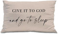 Knibeo Give It to God and Go to Sleep, Decorative Pillows Cover by Knibeo