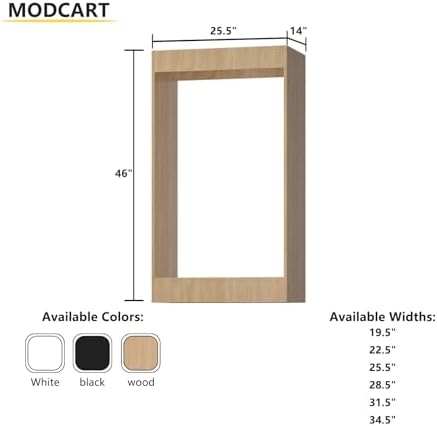 Double Hanging Closet Unit, Modular Closet System, Wood Closet System Organizer - Image 2