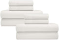 California Design Den 2 Pack Organic Cotton King Size Deep Pocket Sheets by CaliforniaDesignDen