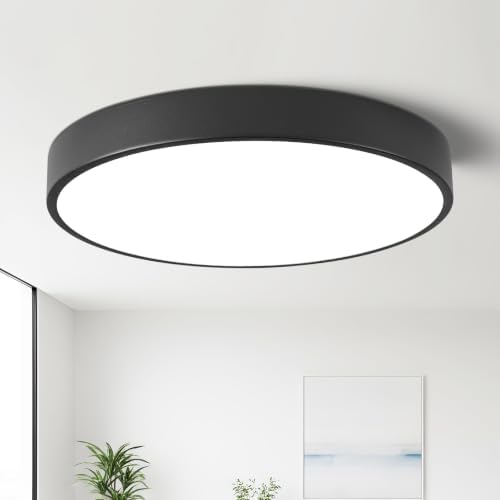 15.74 Inch LED Low Profile Large Flush Mount Ceiling Light Fixture by BrandHomepage