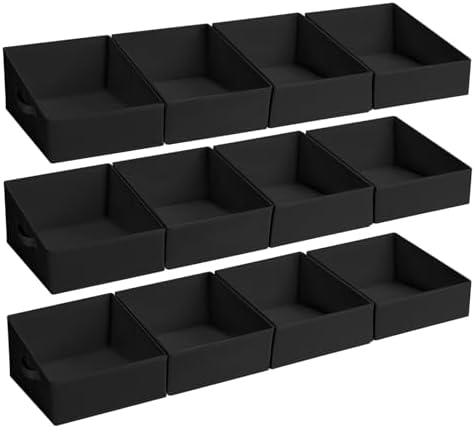 DIMJ Closet Storage Bins 12 Pack by DiMJ