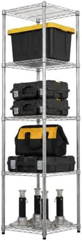 SafeRacks 5-Tier NSF Wire Shelving Unit by SafeRacks