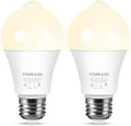 Motion Sensor Light Bulbs, E26 Dusk to Dawn Activated Security by Torkase