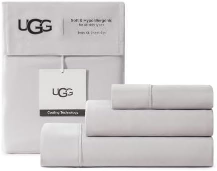 UGG Hedi Twin XL Sheets, Cooling Sheet Set, Ultra Soft by Unknown