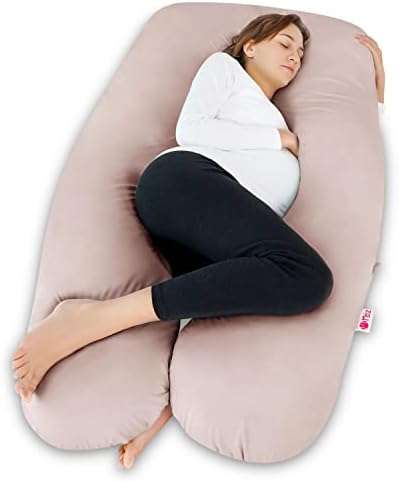Cooling Pregnancy Pillows for Sleeping, Maternity Body Pillow for Pregnant Woman by Meiz